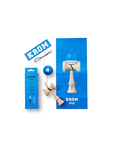 KROM KENDAMA - POP LOL DARK BLUE