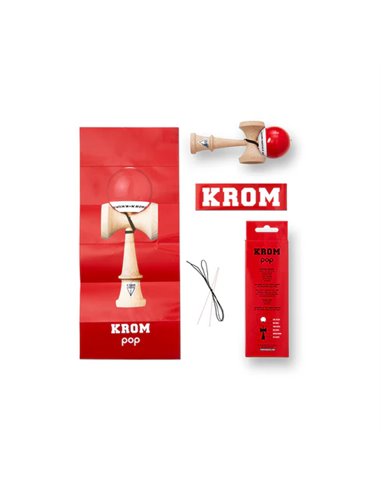 KROM KENDAMA - POP LOL RED