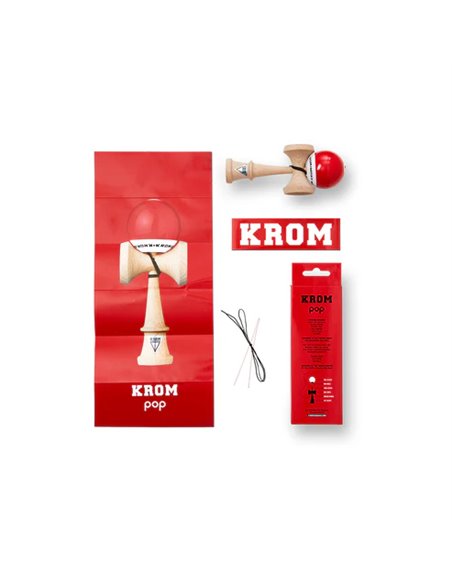 KROM KENDAMA - POP LOL RED