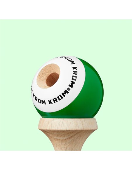 KROM KENDAMA - POP LOL DARK GREEN