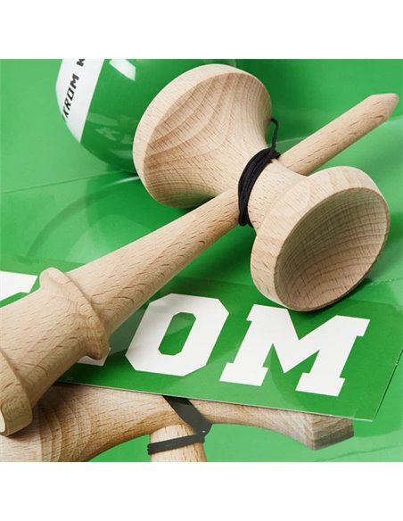 KROM KENDAMA - POP LOL DARK GREEN