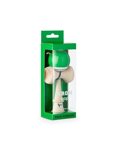 KROM KENDAMA - POP LOL DARK GREEN
