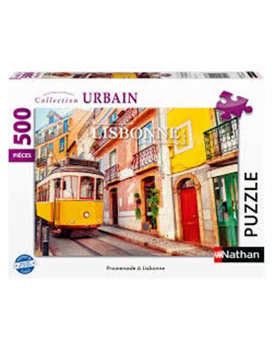 Puzzle 500p - Promenade à Lisbonne