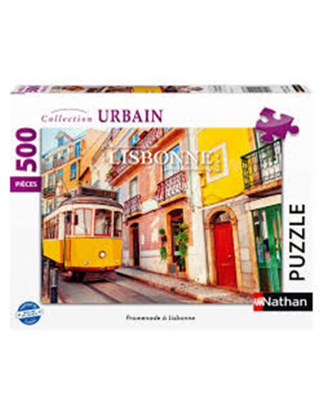 Puzzle 500p - Promenade à Lisbonne