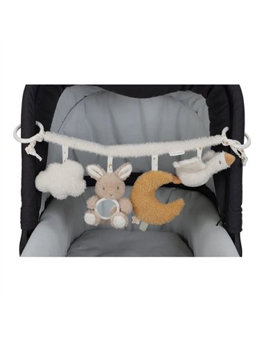 Chaîne d'activités pour poussette - Newborn - little dutch