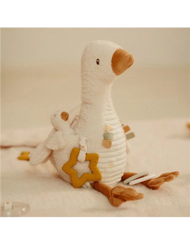 Peluche d'activités Oie - Newborn - little dutch