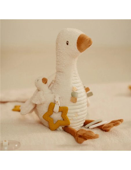 Peluche d'activités Oie - Newborn - little dutch