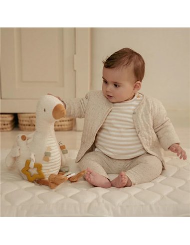 Peluche d'activités Oie - Newborn - little dutch