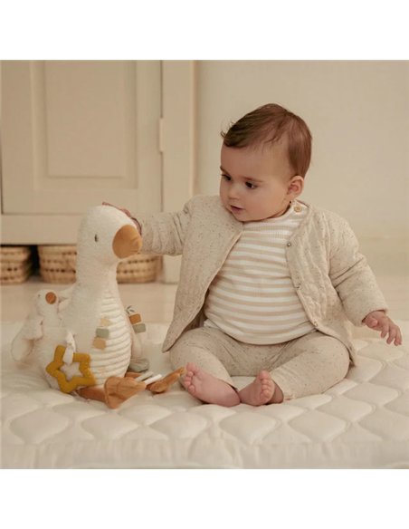 Peluche d'activités Oie - Newborn - little dutch