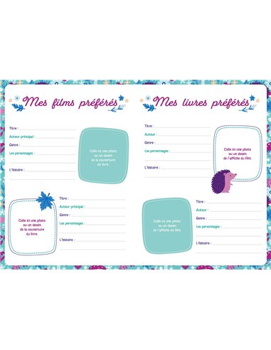 MA PAPETERIE CRÉATIVE - MON CARNET SECRET BIJOU SCINTILLANT - Auzou