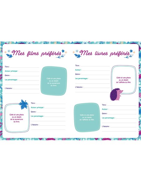 MA PAPETERIE CRÉATIVE - MON CARNET SECRET BIJOU SCINTILLANT - Auzou