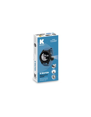 Montre connectée K-Watch bleue - Kidywolf