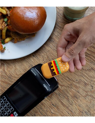 MONEY WALKIE - PORTE MONNAIE SANS CONTACT BURGER