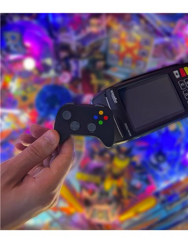MONEY WALKIE - PORTE MONNAIE SANS CONTACT MANETTE DE JEUX VIDEO
