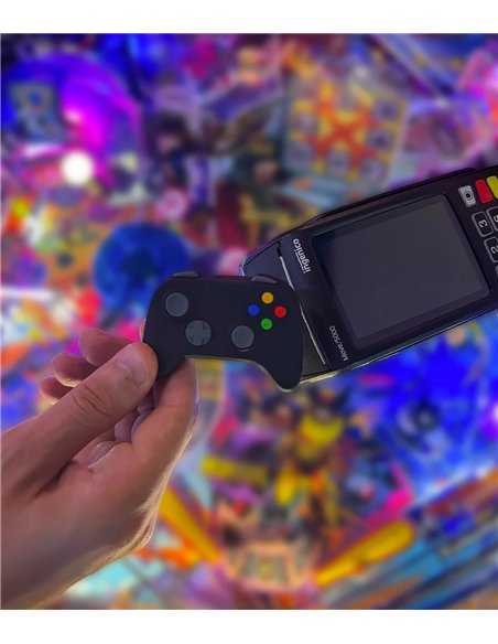 MONEY WALKIE - PORTE MONNAIE SANS CONTACT MANETTE DE JEUX VIDEO