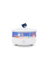 Veilleuse - Projecteur d'Etoiles Ocean 14 Cm - Musical - Détection des Pleurs - Rechargeable USB - trousselier