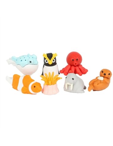 IWAKO puzzle gommes - Les amis des mers