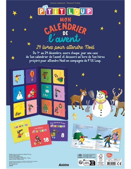 P'TIT LOUP - MON CALENDRIER DE L'AVENT 2025