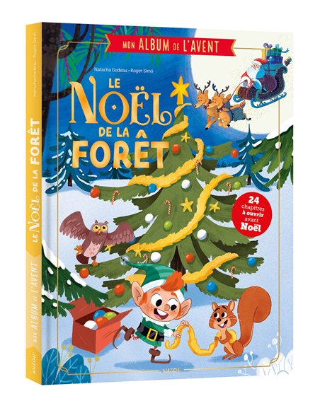 MON ALBUM DE L'AVENT - LE NOËL DE LA FORÊT - Auzou