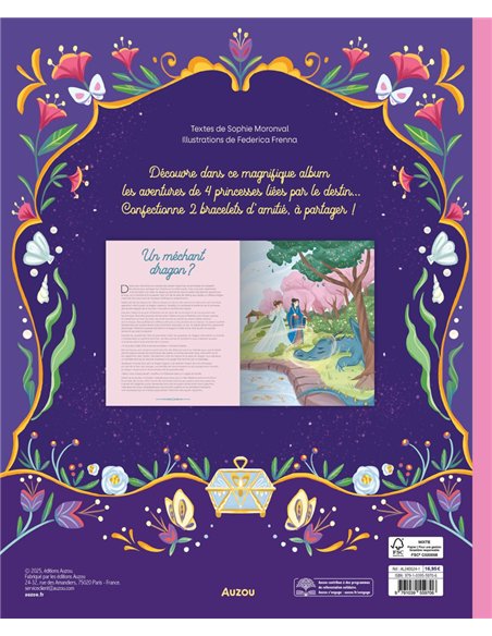 LES PRINCESSES DES QUATRE ROYAUMES - Auzou