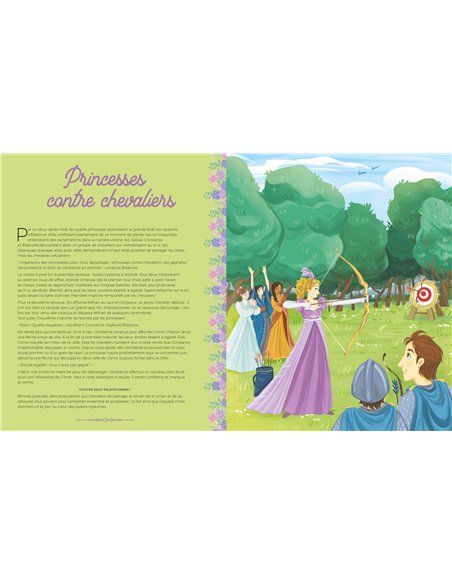 LES PRINCESSES DES QUATRE ROYAUMES - Auzou
