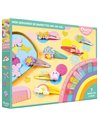 MON COFFRET D'ARTISTE - MON SEMAINIER DE BARRETTES ARC-EN-CIEL - auzou