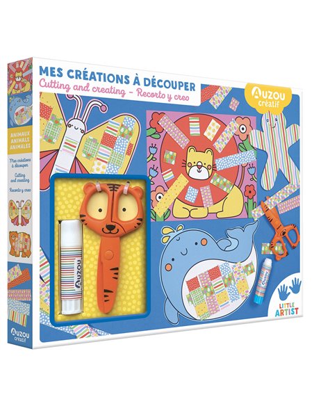 MES CRÉATIONS À DÉCOUPER - auzou