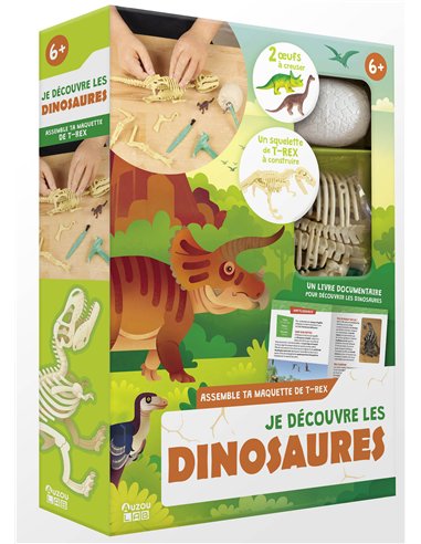 AUZOU LAB' - JE DÉCOUVRE LES DINOSAURES