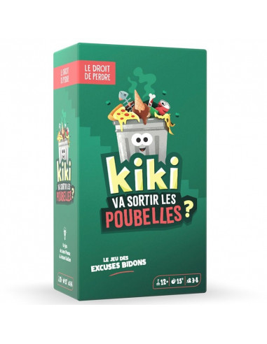 Kiki va sortir les poubelles 