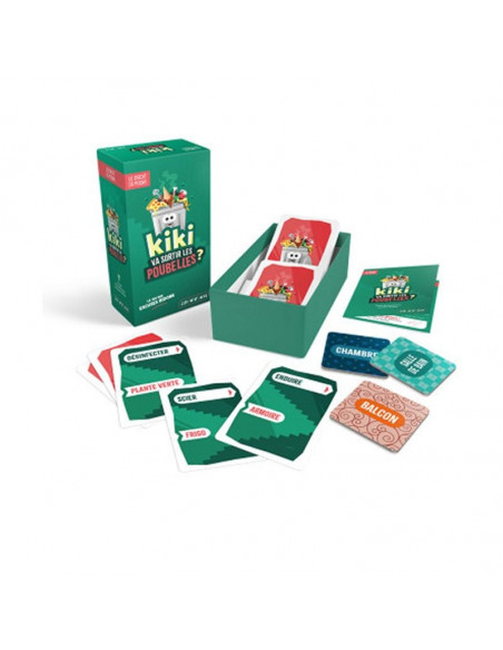 Kiki va sortir les poubelles 