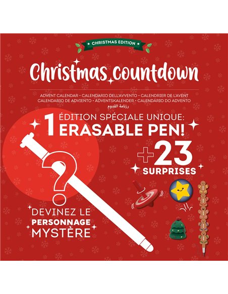 Calendrier de l'Avent NOEL 2025 - Christmas Countdown - LEGAMI