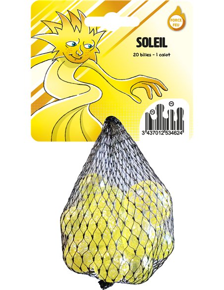 20 BILLES+1 CALOT SOLEIL