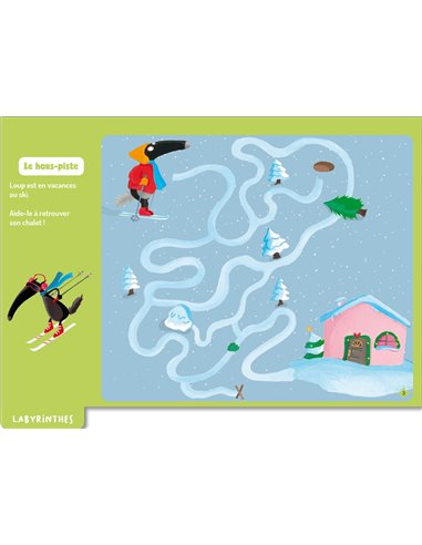 MES JEUX EFFAÇABLES LOUP - SPÉCIAL NOËL
