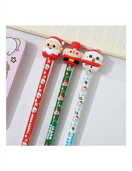 Crayon 3D XMAS - père noël - itotal