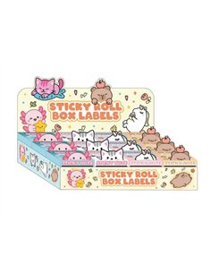 Sticky label roll chat - itotal