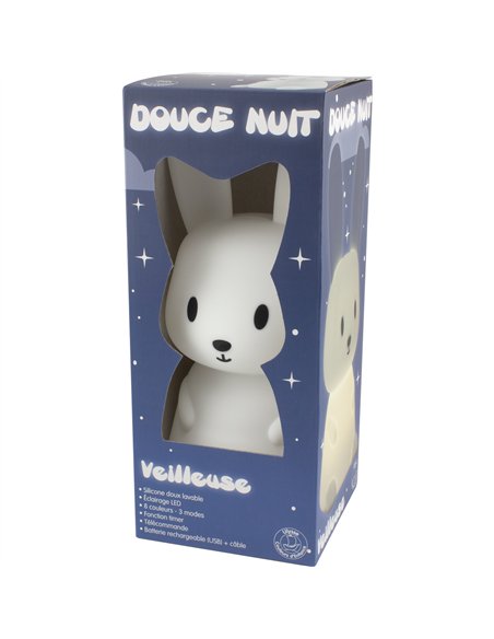 VEILLEUSE GEANTE : SUPER BUNNY - Ulysse