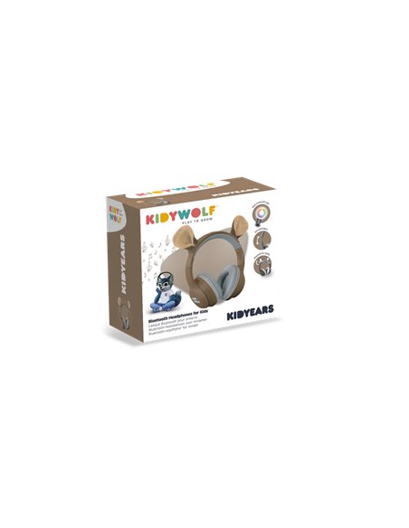 KIDYEARS-BT-BEAR - casque audio enfant ours - Kidywolf