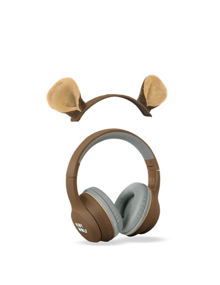 KIDYEARS-BT-BEAR - casque audio enfant ours - Kidywolf