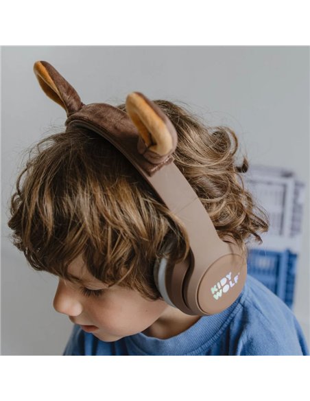 KIDYEARS-BT-BEAR - casque audio enfant ours - Kidywolf