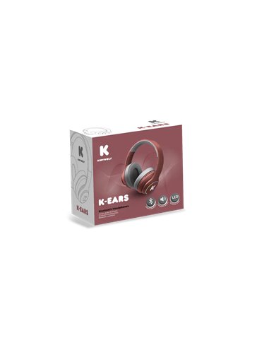 K-EARS-BT-RD - casque audio rouge - kidywolf