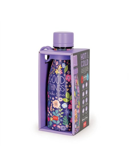 HOT & COLD - GOURDE THERMIQUE - FLOWERS mini 300ml - Legami