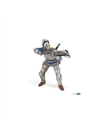 ARBALETRIER BLEU EN ARMURE - Papo
