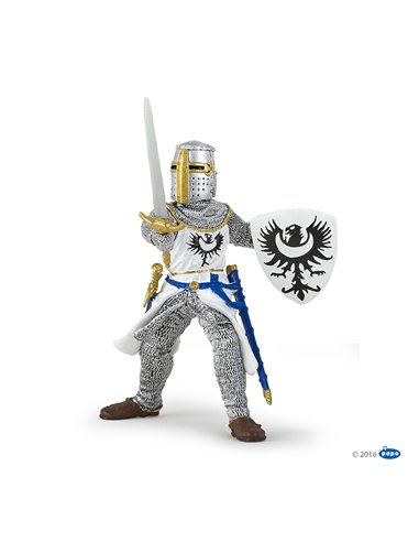 CHEVALIER BLANC A L'EPEE - Papo