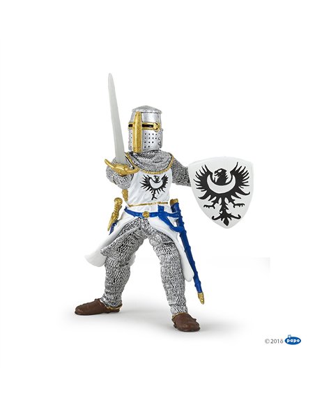 CHEVALIER BLANC A L'EPEE - Papo