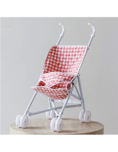 Tiny Harlow - Poussette Vichy Rose