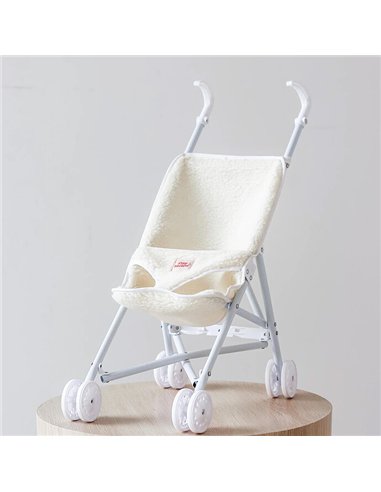 Tiny Harlow - Poussette Sherpa crème