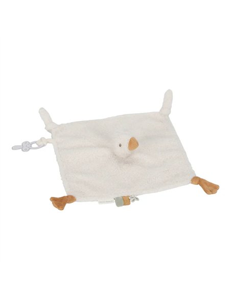 Doudou carré Oie - Newborn - little dutch