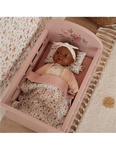 Lit en bois pour poupée - little dutch
