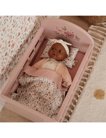 Lit en bois pour poupée - little dutch