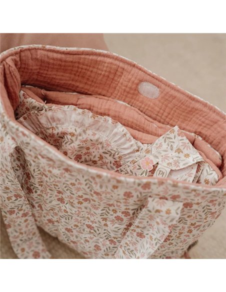 Sac à langer et accessoires pour poupée - little dutch